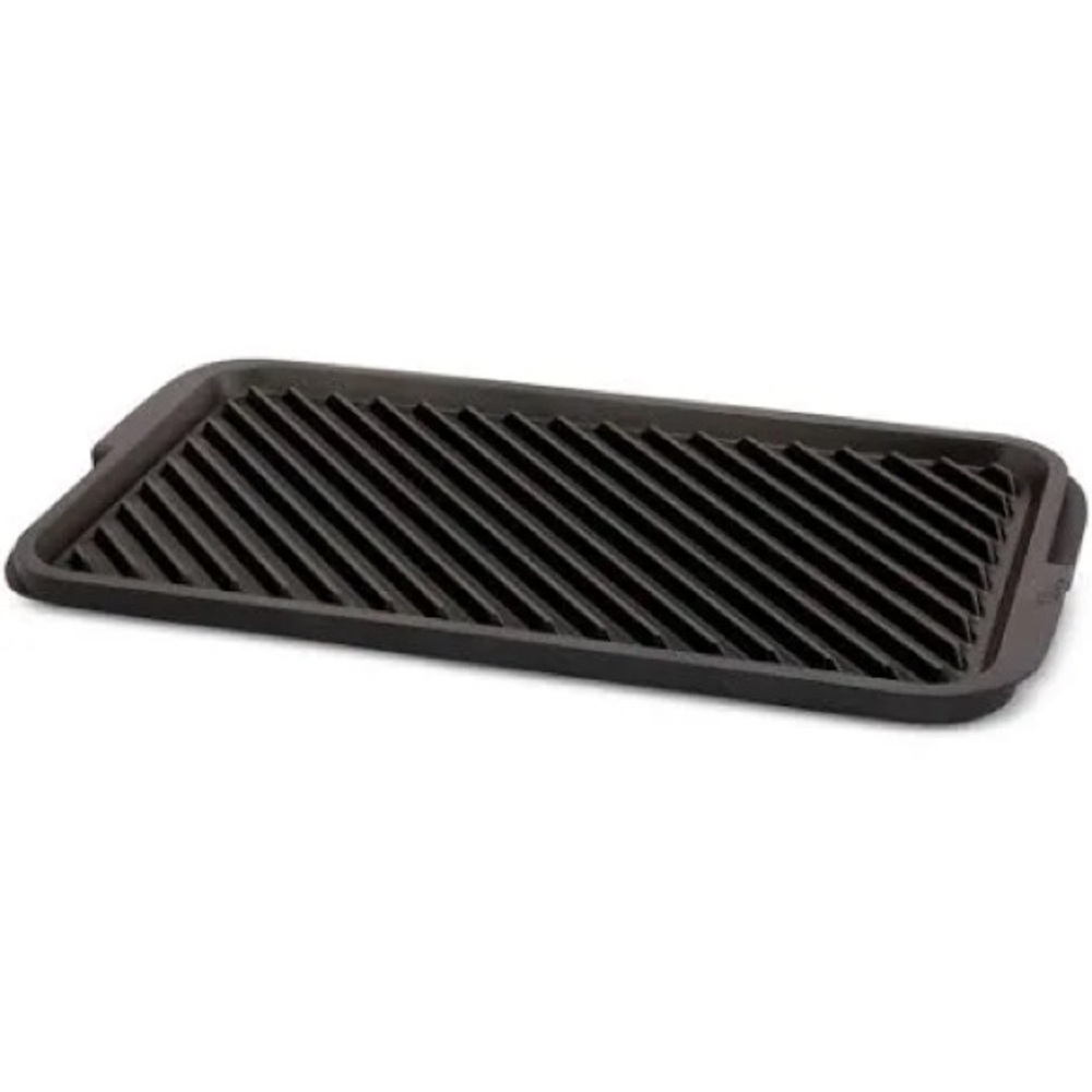 Denmark cast grilled pan indoor stove, top barbecue griddle heavy duty 16 x 10
